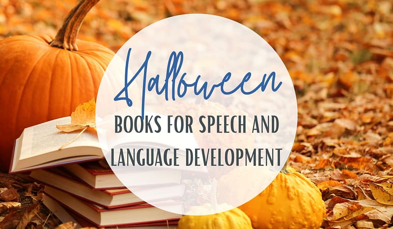 Halloween Books for Speech and Language Development